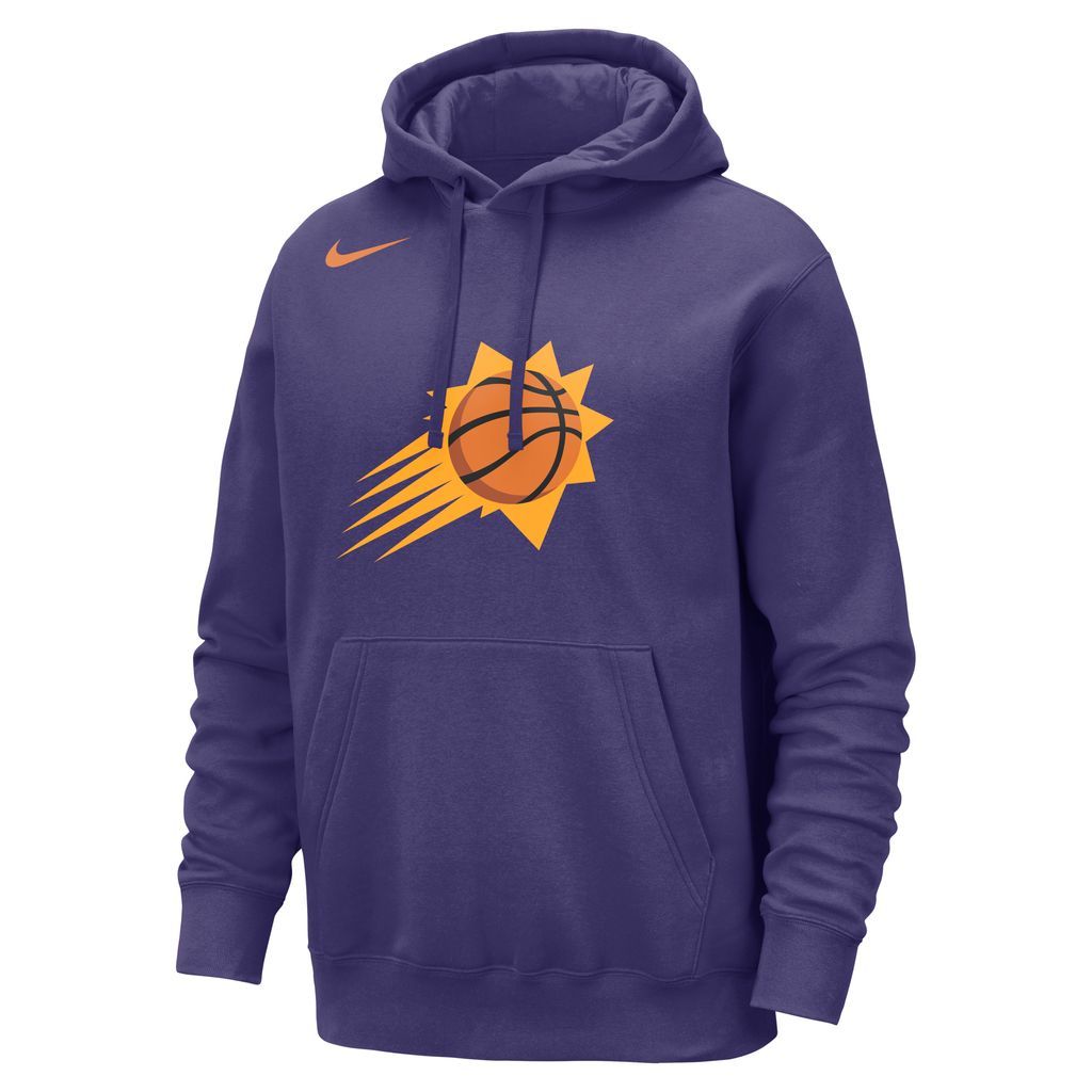Phoenix Suns Club Men's Nike NBA Pullover Hoodie - Purple - Cotton
