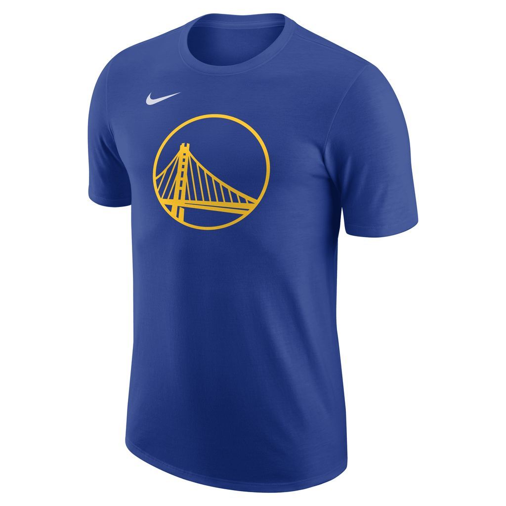 Golden State Warriors Essential Men's Nike NBA T-Shirt - Blue - Cotton