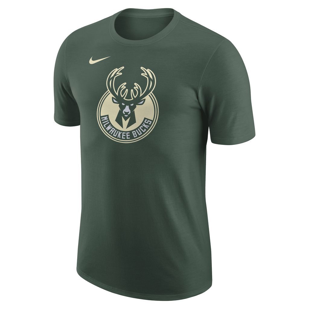 Milwaukee Bucks Essential Men's Nike NBA T-Shirt - Green - Cotton