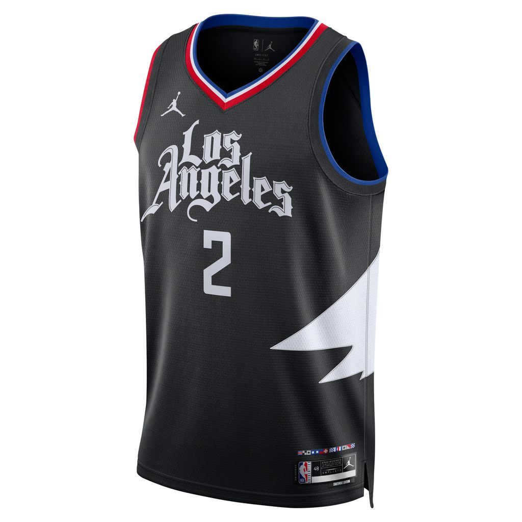Los Angeles Clippers Statement Edition Men's Jordan Dri-FIT NBA Swingman Jersey - Black - Polyester