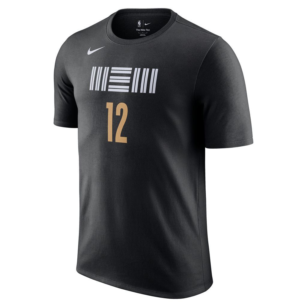 Ja Morant Memphis Grizzlies City Edition Men's Nike NBA T-Shirt - Black - Cotton