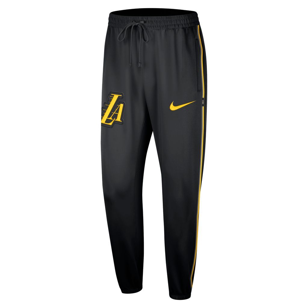 Los Angeles Lakers Showtime City Edition Men's Nike Dri-FIT NBA Trousers - Black - Polyester