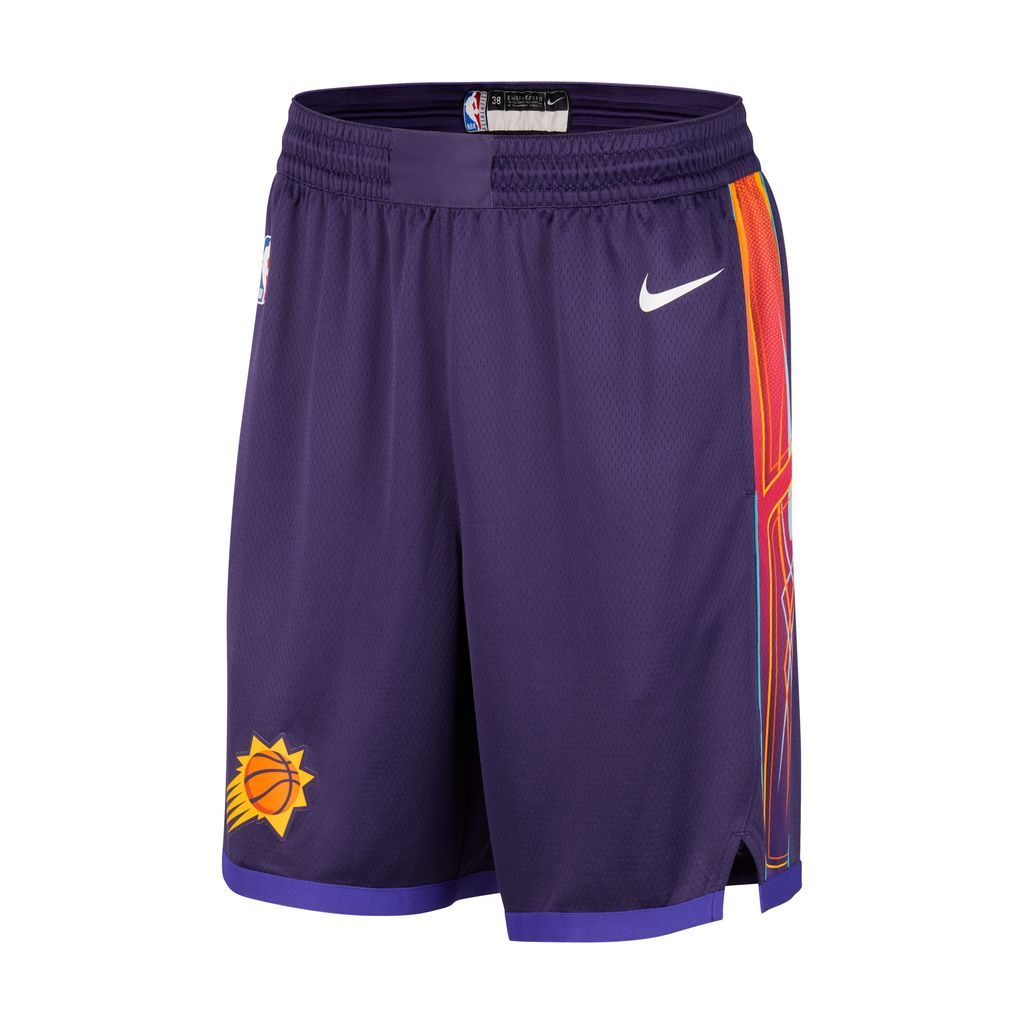 Phoenix Suns 2023/24 City Edition Men's Nike Dri-FIT NBA Swingman Shorts - Purple - Polyester