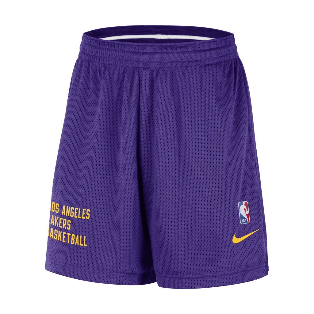 Los Angeles Lakers Men's Nike NBA Mesh Shorts - Purple - Polyester