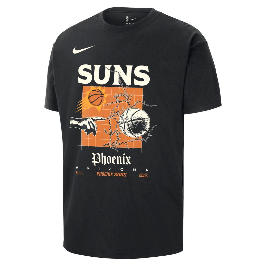 Phoenix Suns Courtside Men's Nike NBA Max90 T-Shirt - Black - Cotton