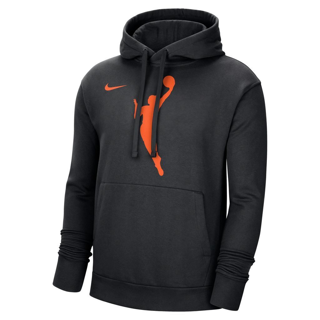 WNBA Men's Nike Fleece Pullover Hoodie - Black - Cotton