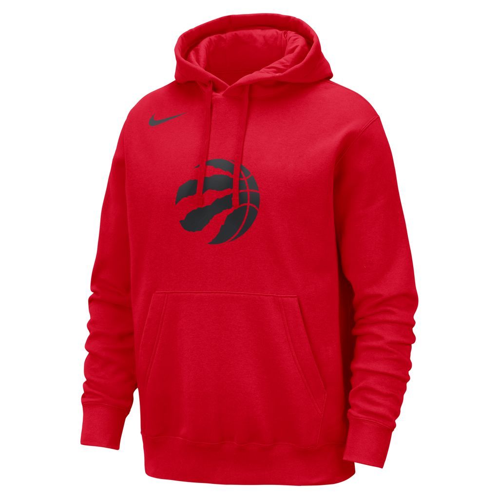 Toronto Raptors Club Men's Nike NBA Pullover Hoodie - Red - Cotton