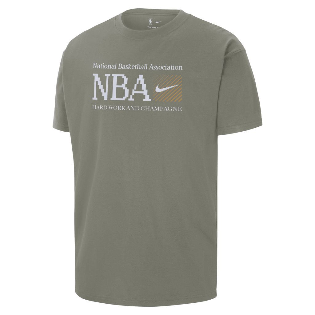Team 31 Men's Nike NBA Max90 T-Shirt - Grey - Cotton