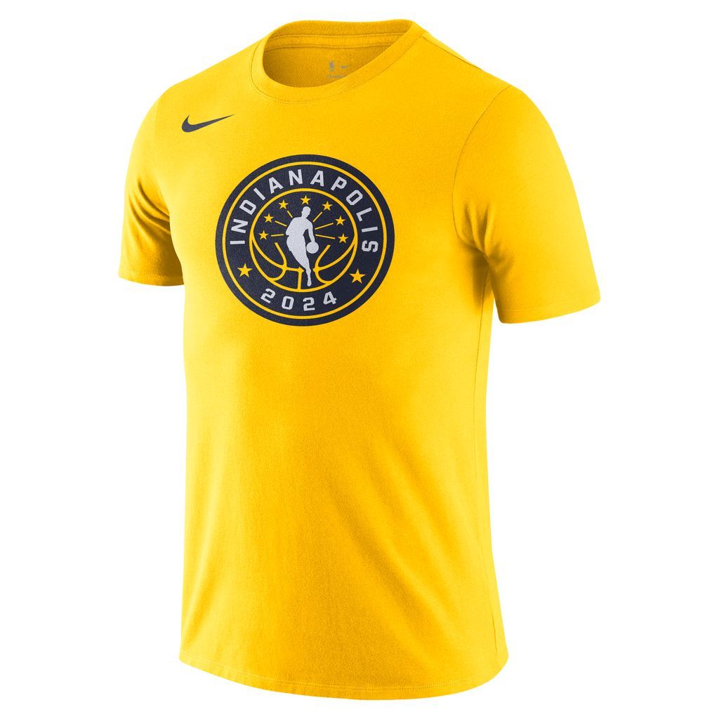 Team 31 All-Star Weekend Essential Men's Nike NBA Crew-Neck T-Shirt - Yellow - Cotton