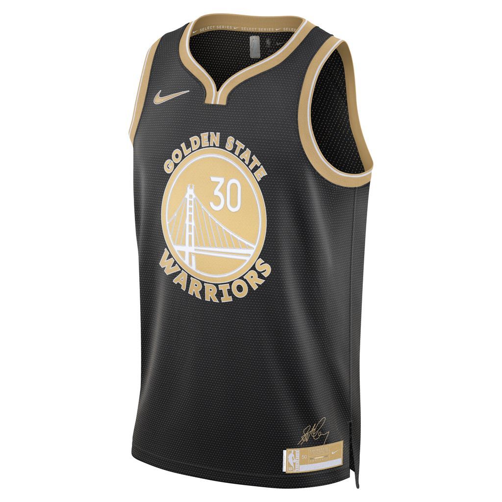 Stephen Curry Golden State Warriors 2024 Select Series Men's Nike Dri-FIT NBA Swingman Jersey - Black - Polyester