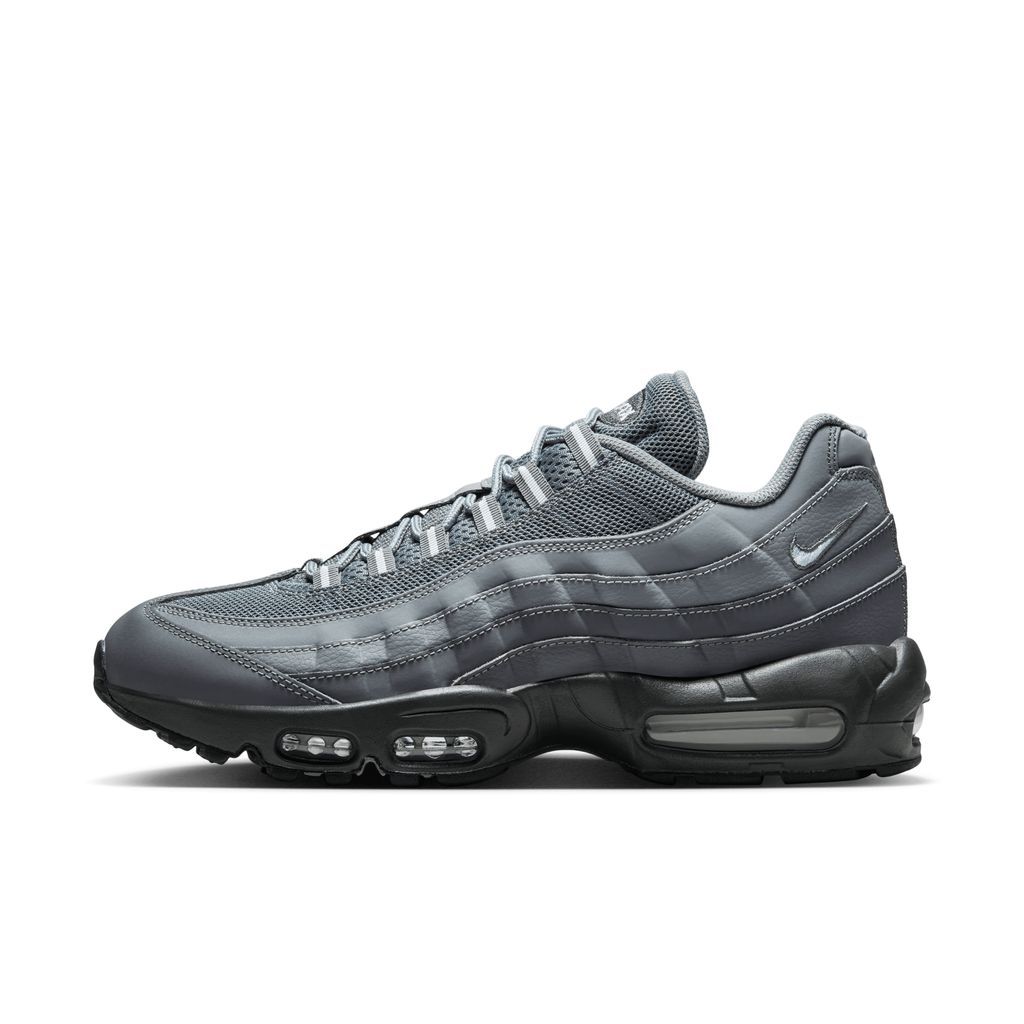 Air Max 95 Men's Shoes - Grey - Leather