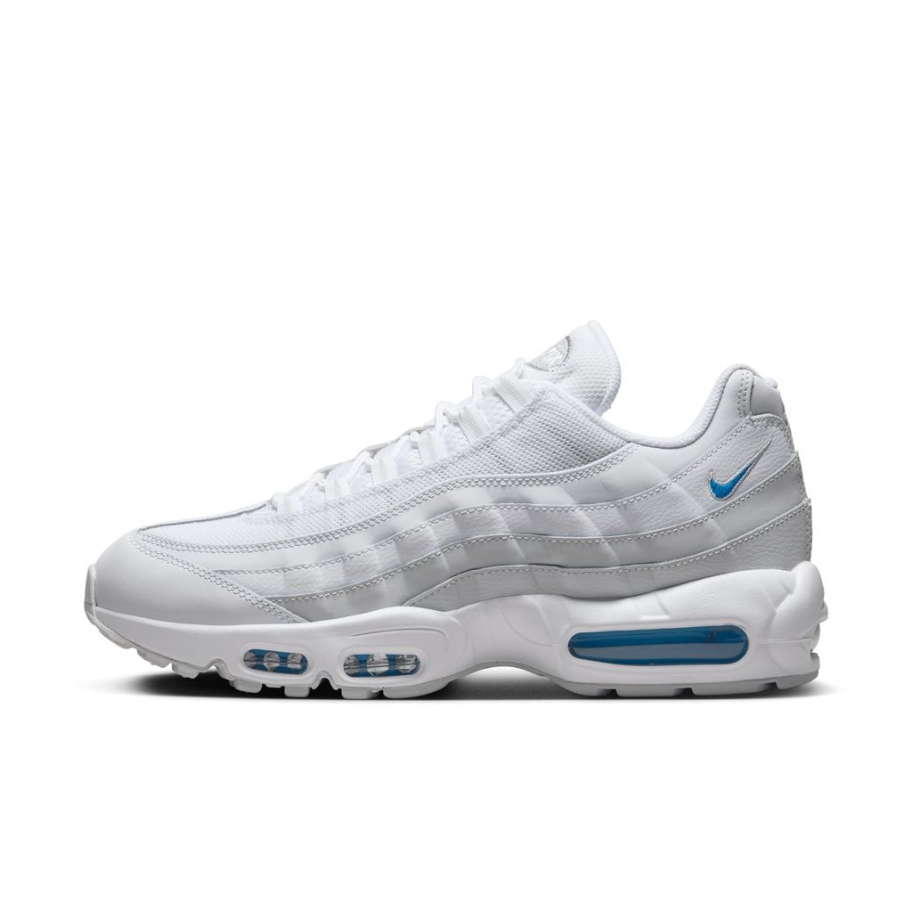 Air Max 95 Men's Shoes - White - Leather