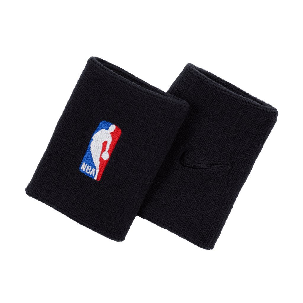 NBA Nike Dri-FIT Basketball Wristbands (1 Pair) - Black - Nylon