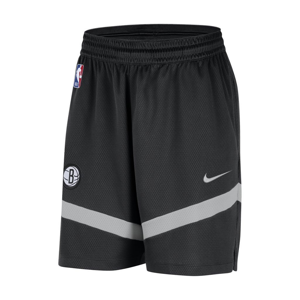 Brooklyn Nets Icon Practice Men's Nike Dri-FIT NBA 20.5cm (approx.) Shorts - Black - Polyester