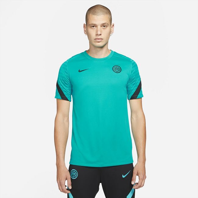 Inter Milan Strike Men's Nike Dri-FIT Short-Sleeve Football Top - Green