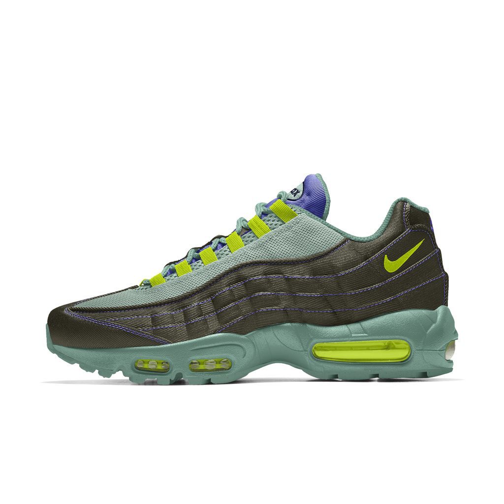 Air Max 95 By You Custom Men's Shoe - Green - Leather