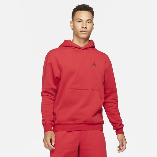 Jordan Essentials Men's Fleece Pullover Hoodie - Red