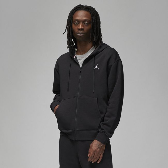 Jordan Essentials Men's Full-Zip Fleece Hoodie - Black