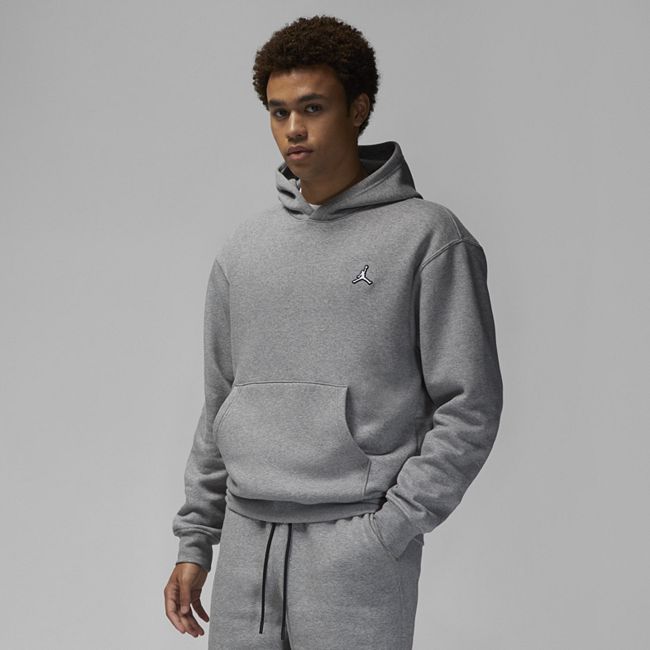 Jordan Essential Men's Fleece Pullover Hoodie - Grey