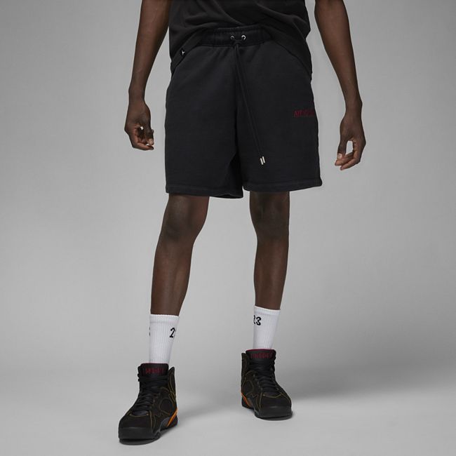 Air Jordan Wordmark Men's Fleece Shorts - Black