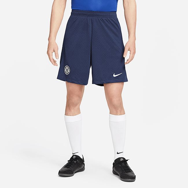 Chelsea F.C. Strike Men's Nike Dri-FIT Football Shorts - Blue