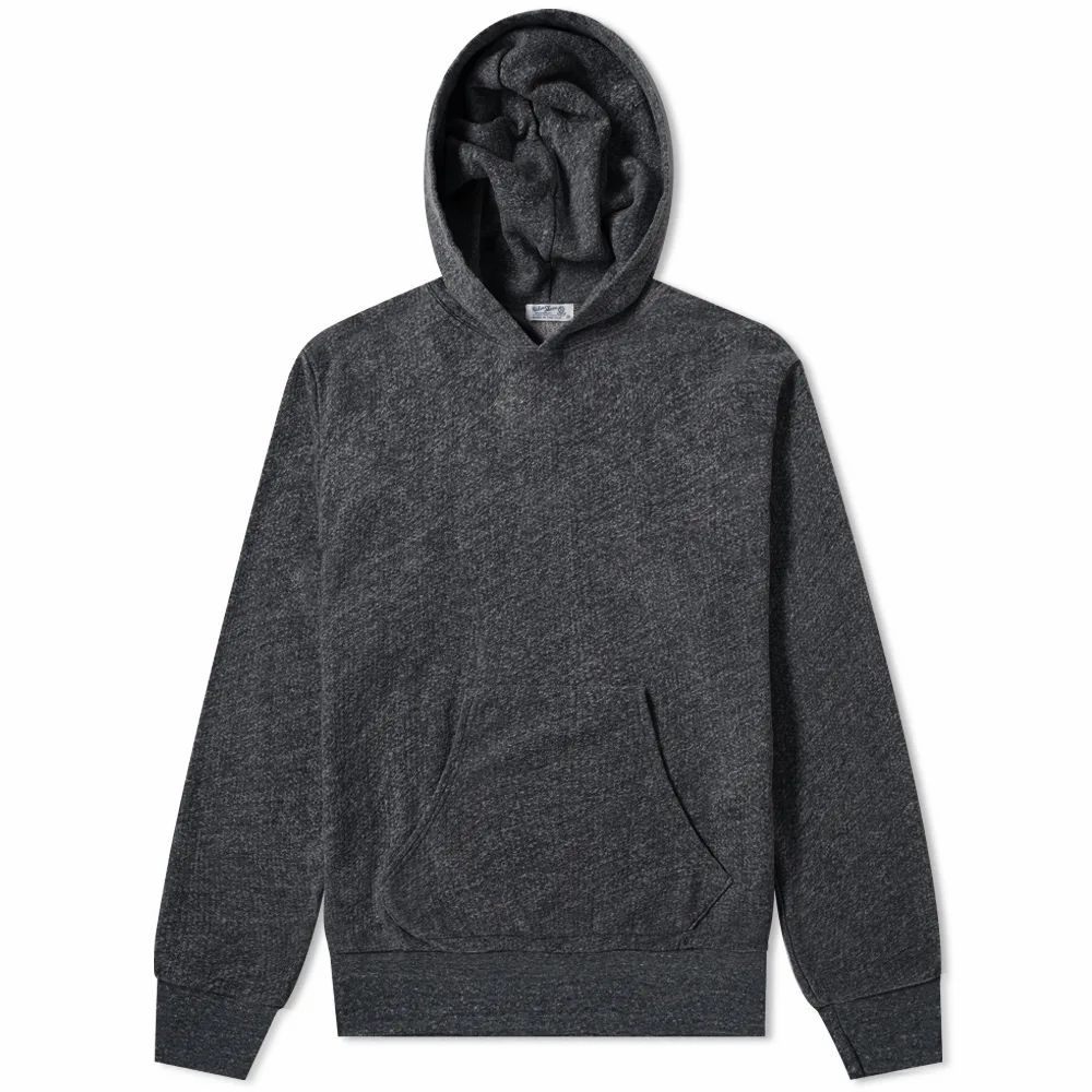 French Terry Pullover Hoody Black
