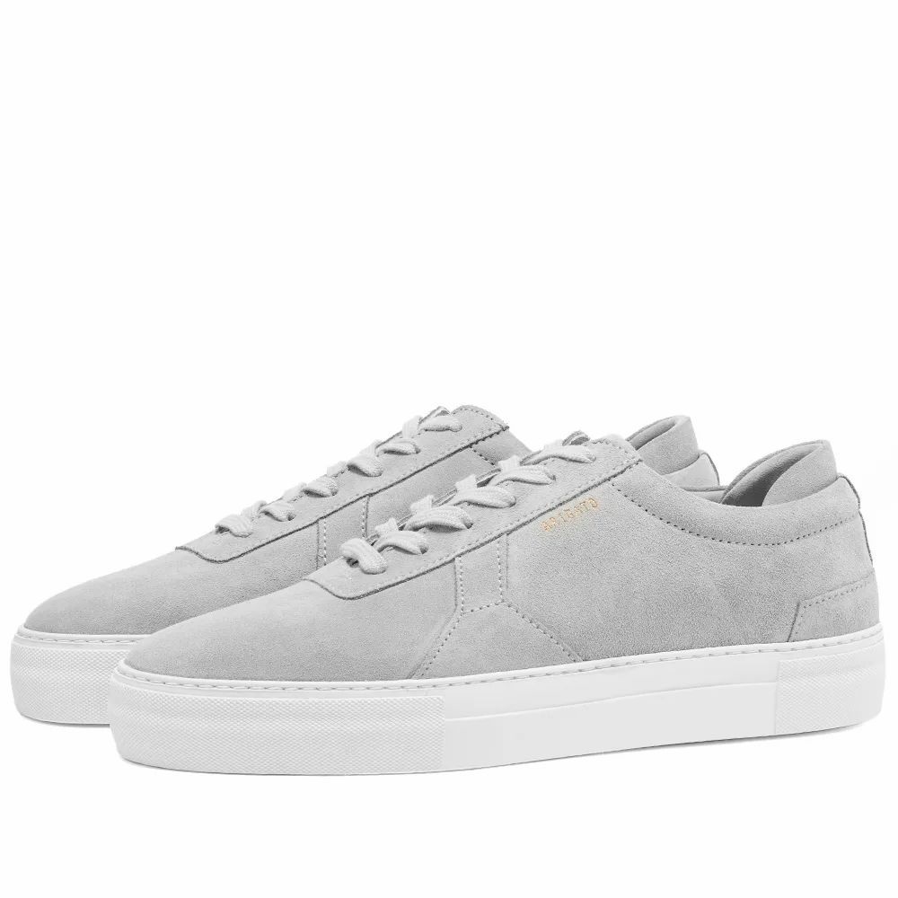 Platform Sneaker  - Men's - Light Grey Suede - UK 9.5 - Leather