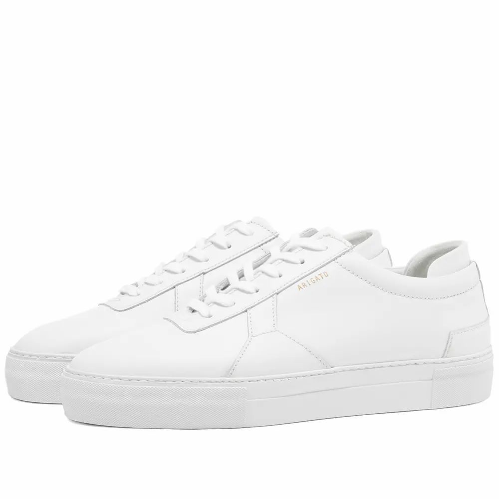 Platform Sneaker  - Men's - White Leather - UK 9 - Leather