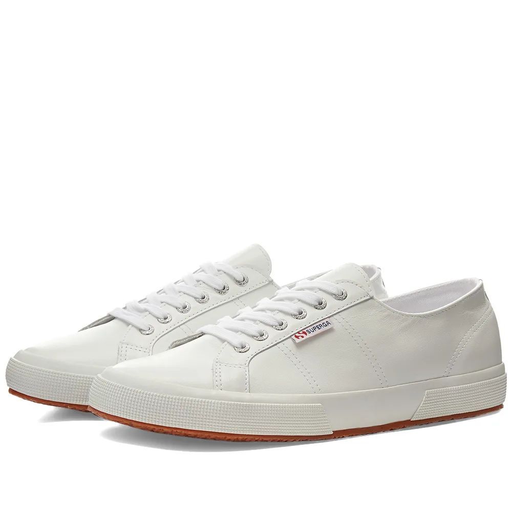 2750 Nappa Leather  - Leather  - Men's - White - UK 9 - Leather