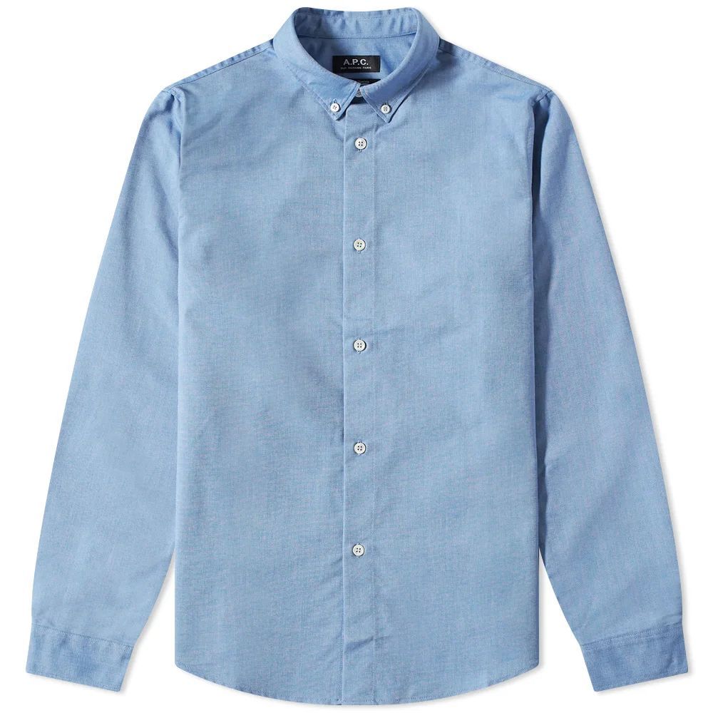 Button Down Oxford Shirt Blue