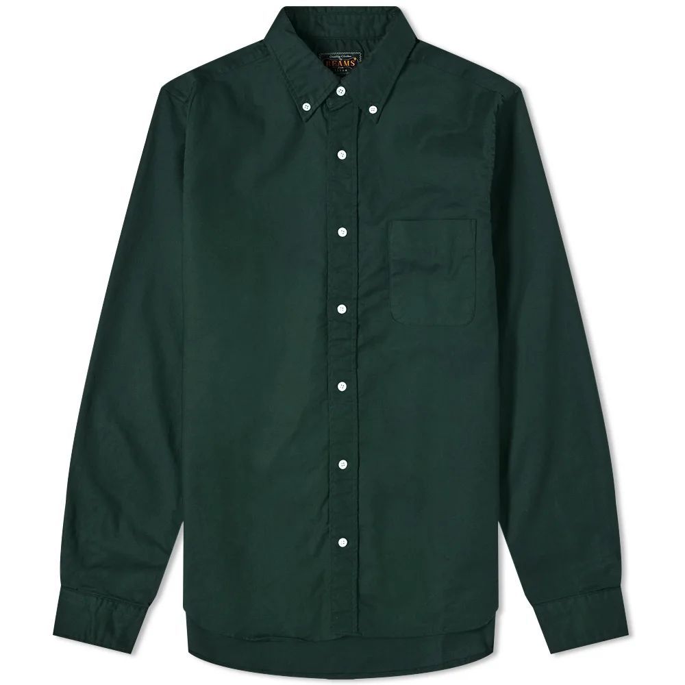 Button Down Oxford Shirt Green