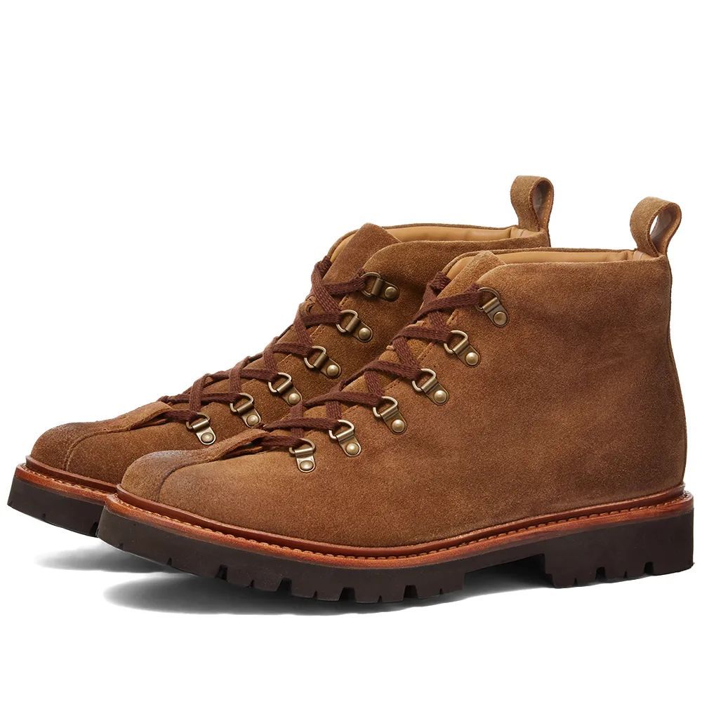 Bobby Mountain Boot Snuff Burnishing Brown Suede