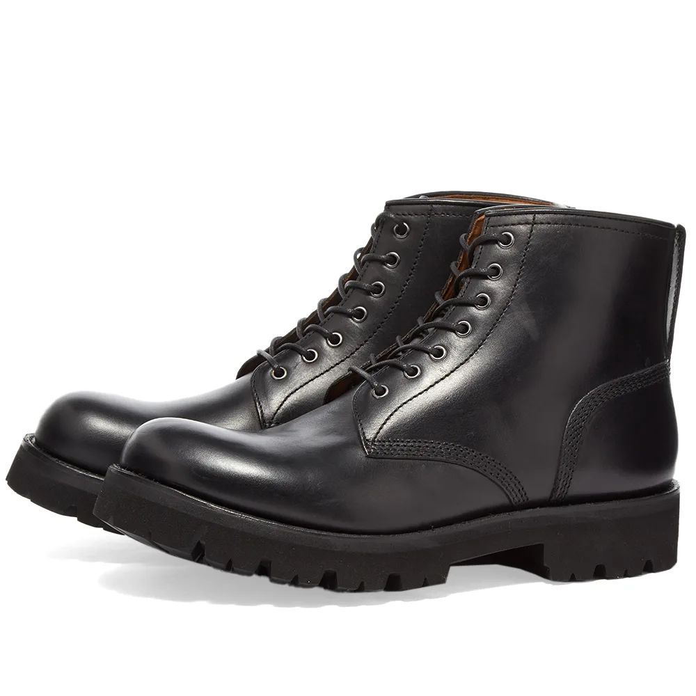 Dawson Boot Black Pull Up