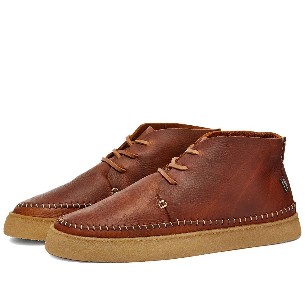 Hitch Tumbled Leather Boot Chestnut Brown