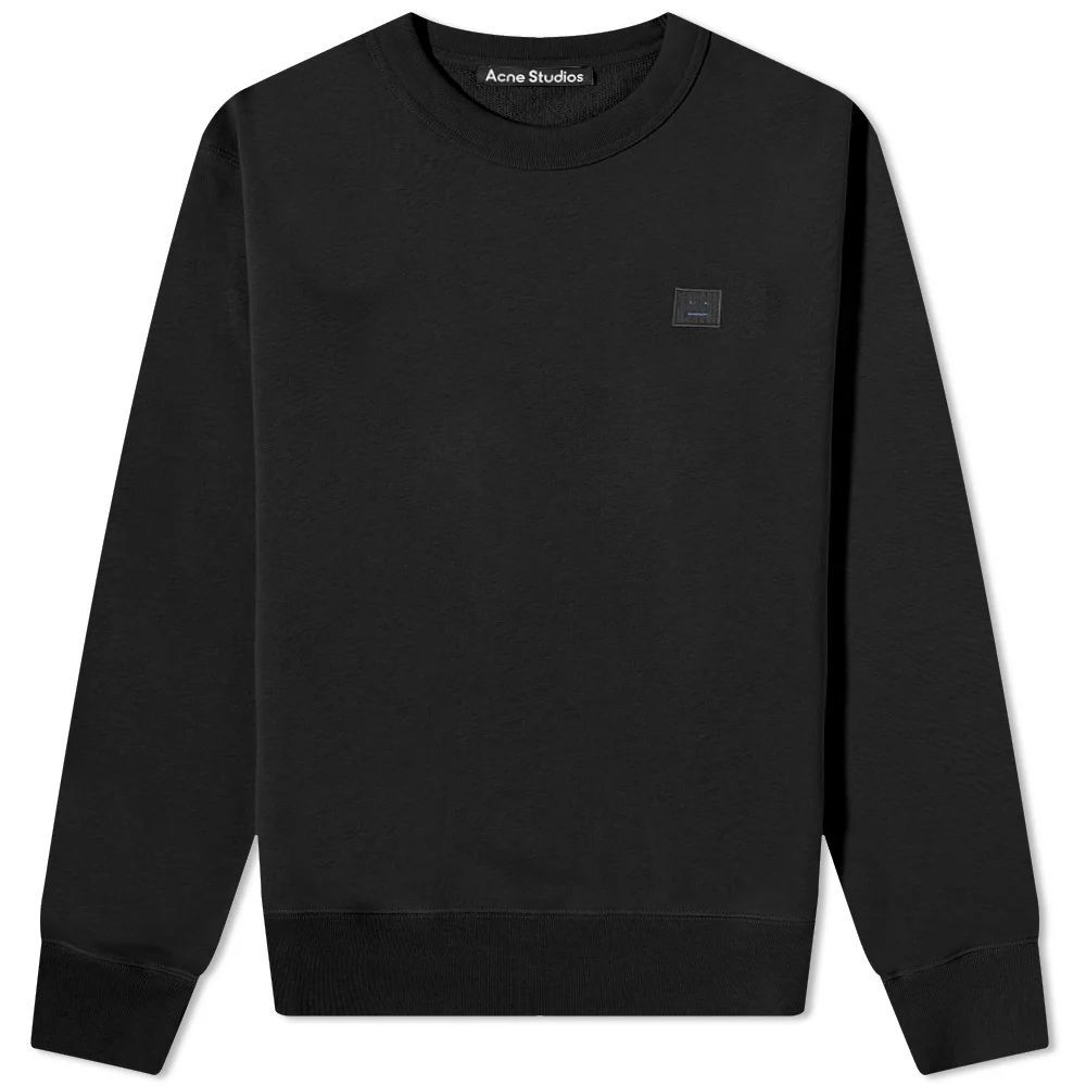 Fairah Face Crew Sweat Black