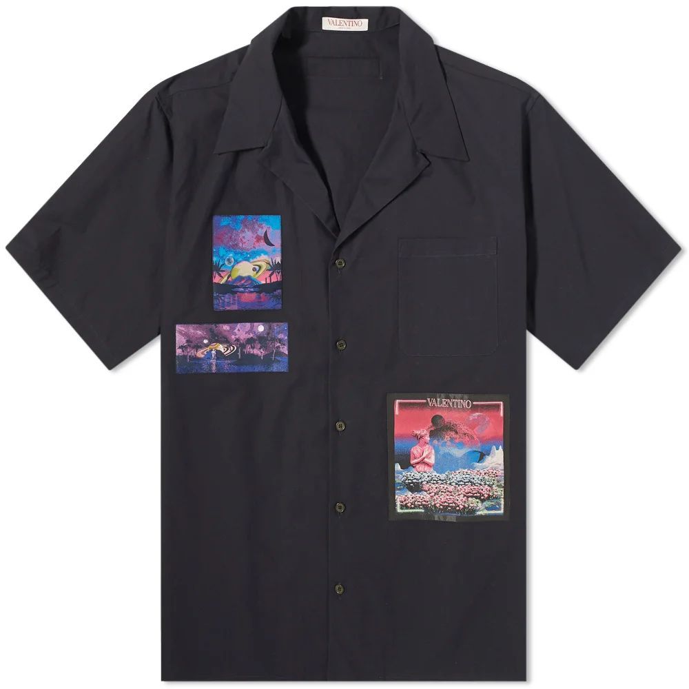 Patches Vaction Shirt Navy