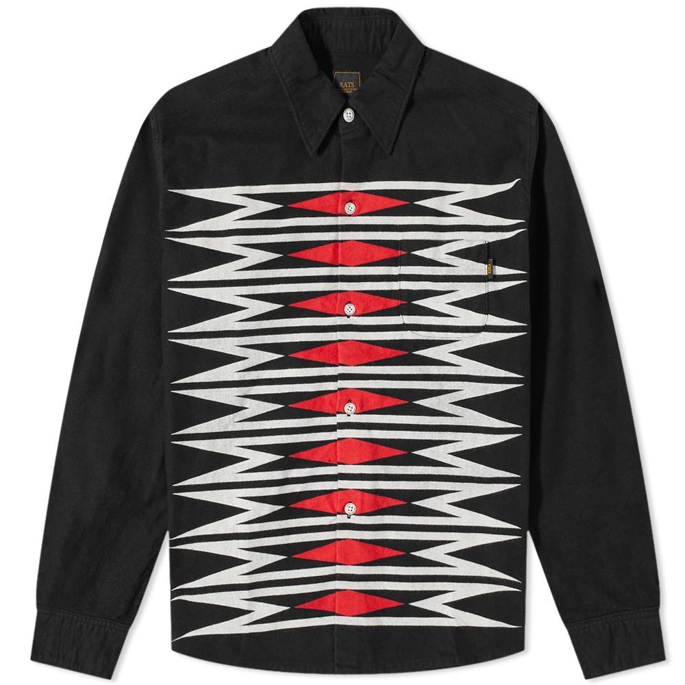 Native Flannel Shirt Black