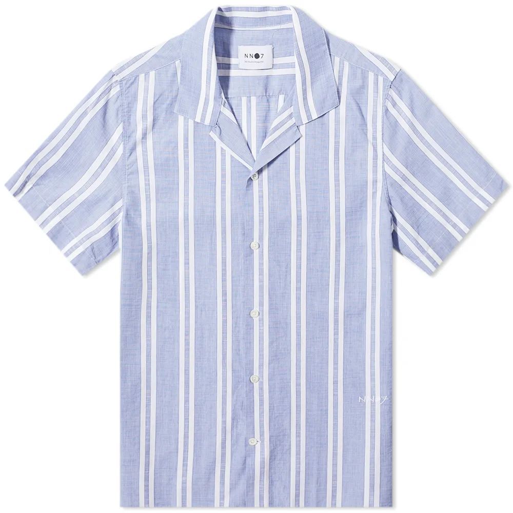 Miyagi Vacation Shirt Blue Stripe