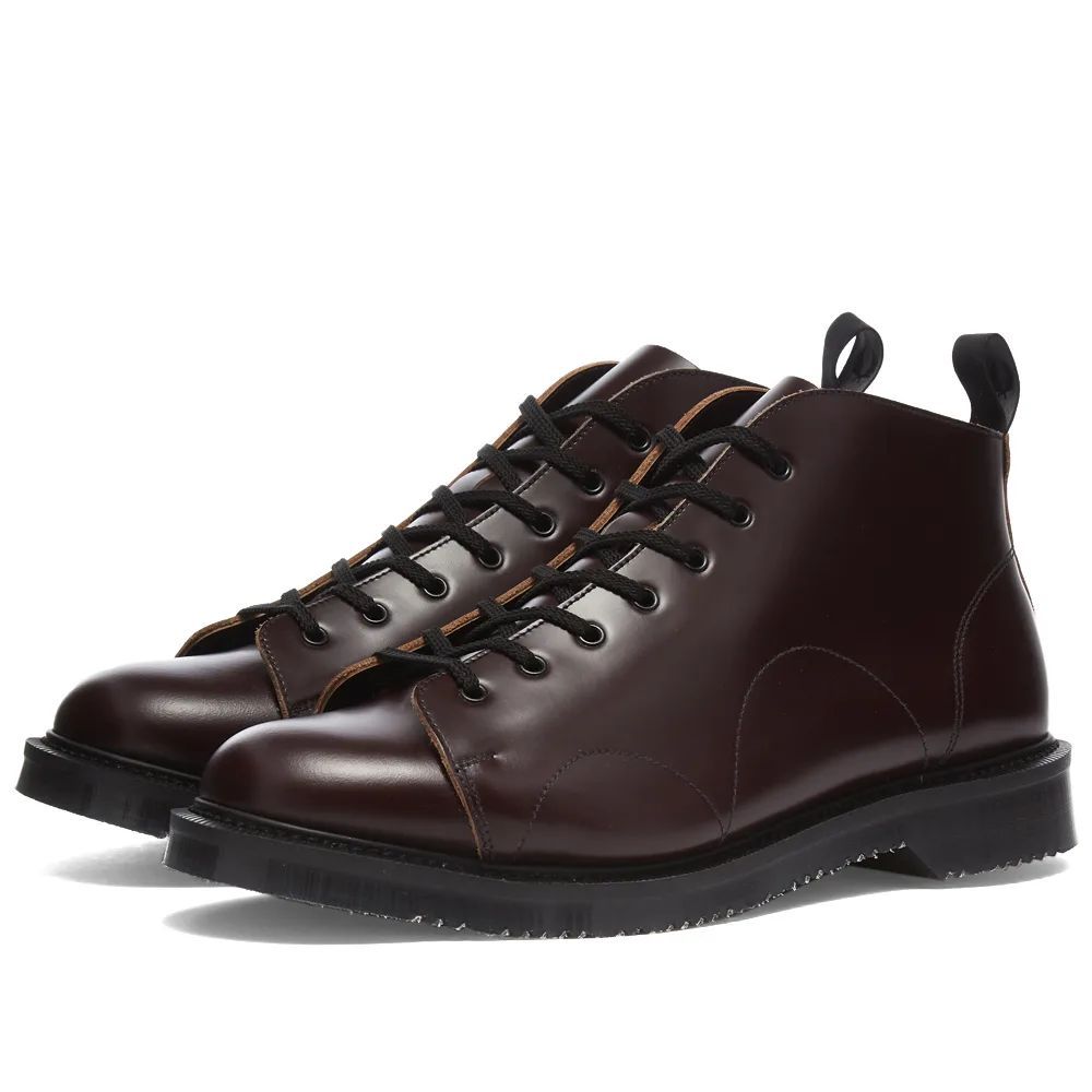 x George Cox Leather Monkey Boot Ox Blood