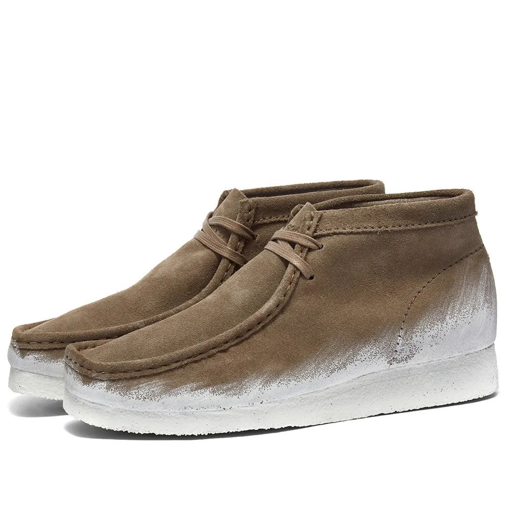 Wallabee Boot Paint Sage Combi