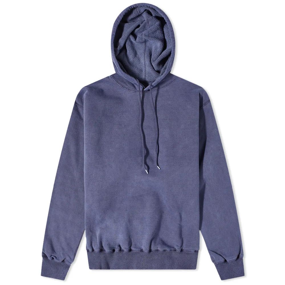 Classic Warm Up Hoody Washed Navy