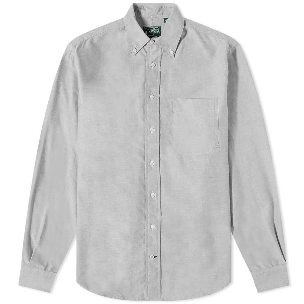 Button Down Oxford Shirt Olive