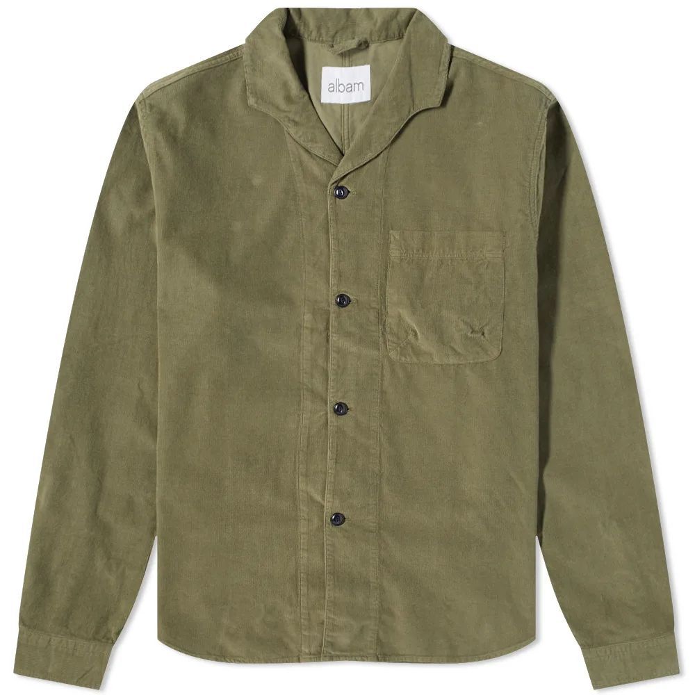 Miles Button Down Shirt Olive
