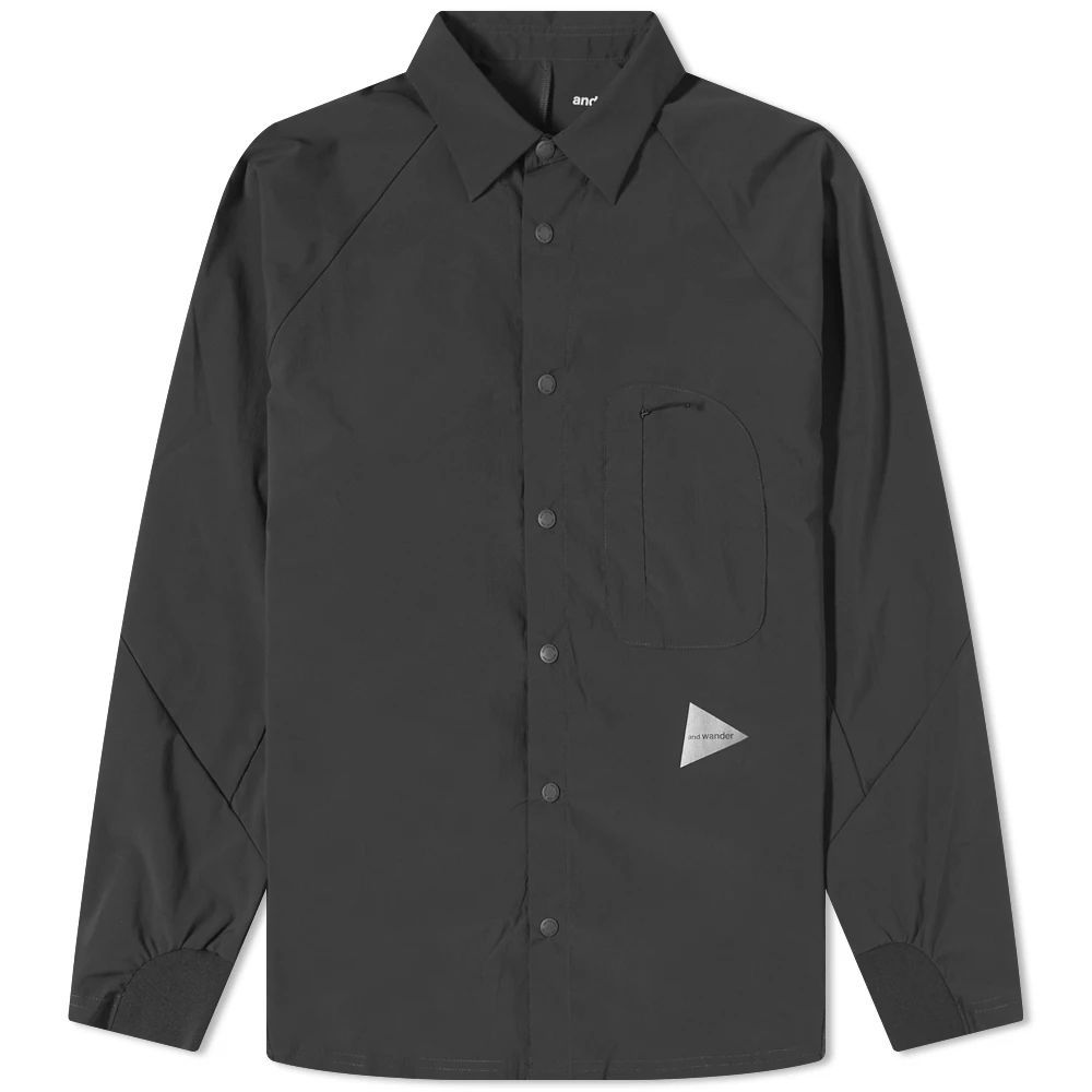 Fleece Base Overshirt Black