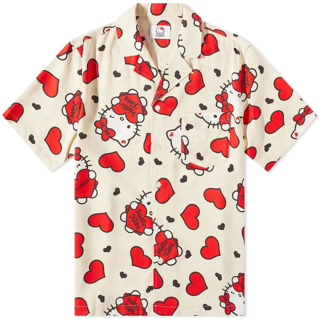 x Hello Kitty Orson Heart Vacation Shirt - END. Exc Off-White Aop