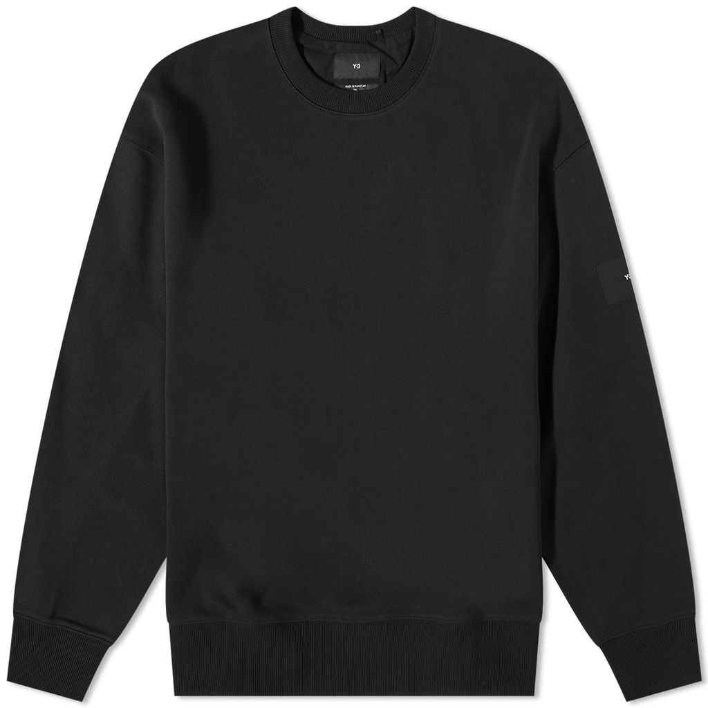 Core Logo Crew Sweat Black