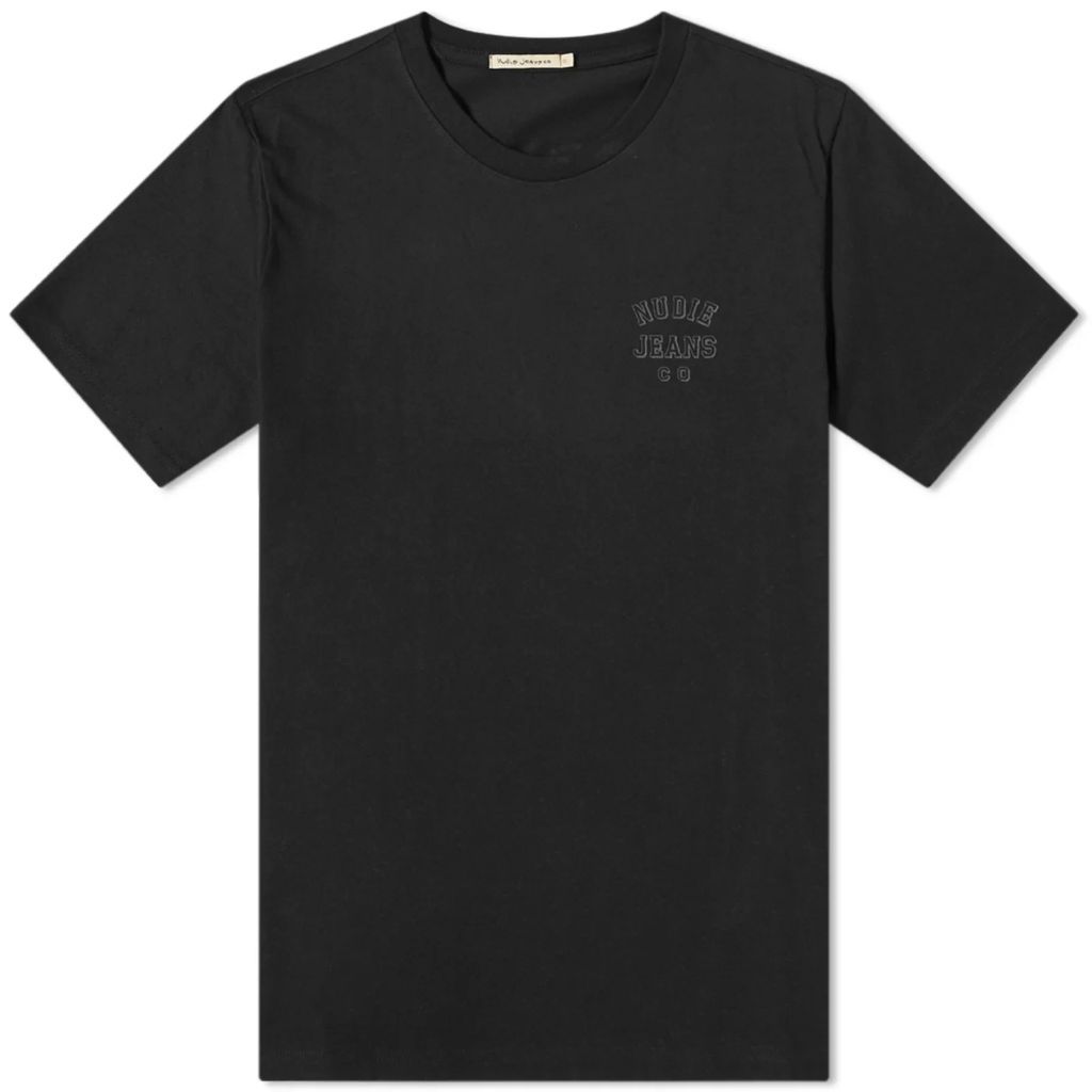 Nudie Roy Logo T-Shirt Black