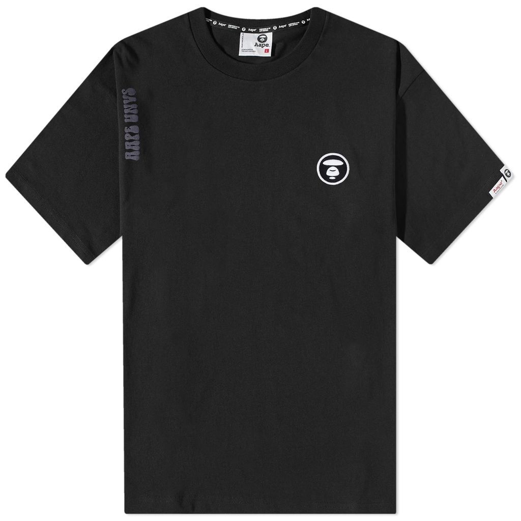 AAPE Peace Jacquard T-Shirt Black