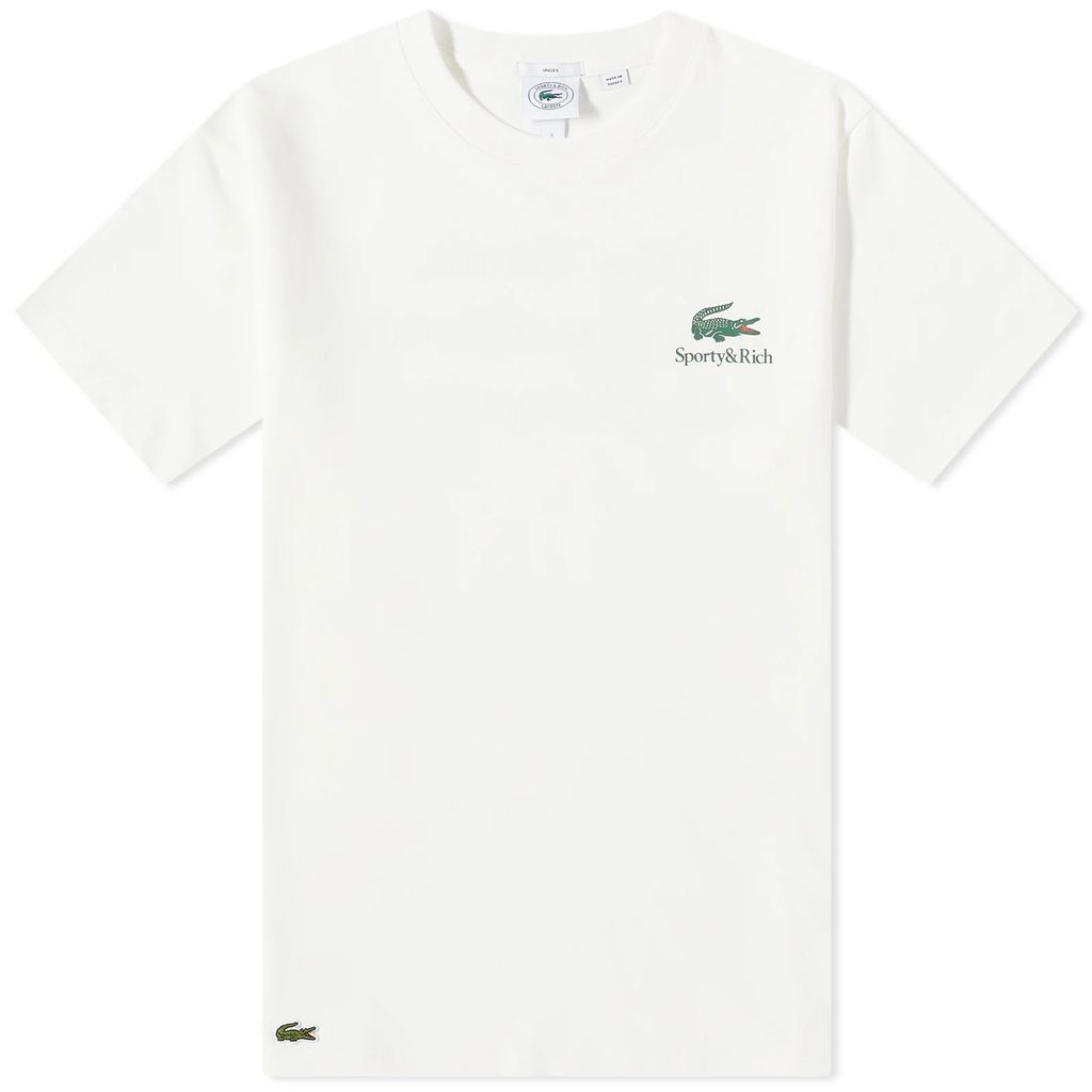 x Lacoste Play Tennis T-Shirt Farine/Green