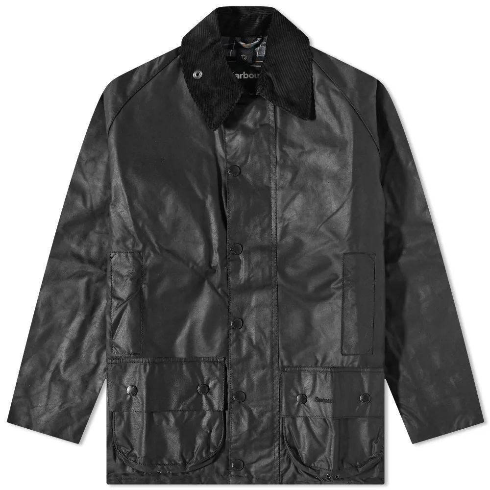 Men's Beaufort Wax Jacket Black